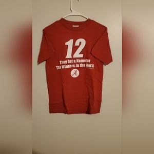 Vintage 90s Alabama 12 Time National Championship Football Shirt